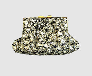 The Zena Silver Clutch