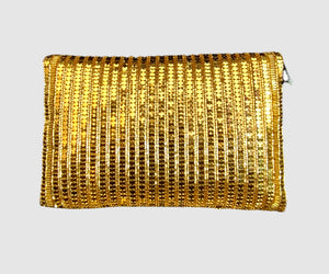 The Thea Gold Clutch