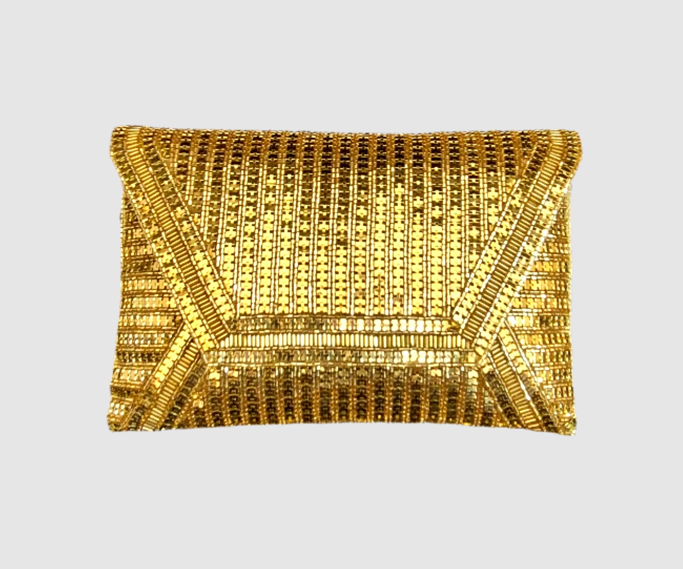 The Thea Gold Clutch