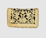 Load image into Gallery viewer, The Rococo Black Clutch
