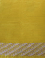 Load image into Gallery viewer, Banarasi Katan Silk Chinar Leaf Yellow Saree
