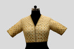 Load image into Gallery viewer, Dupion Graded Diamond Beige Blouse
