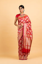 Load image into Gallery viewer, Raveena Tandon in our Banarasi Silk….
