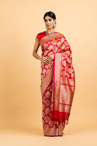 Raveena Tandon in our Banarasi Silk….