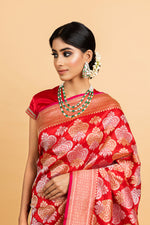 Load image into Gallery viewer, Raveena Tandon in our Banarasi Silk….
