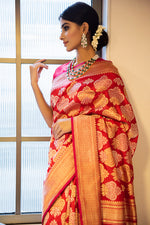 Load image into Gallery viewer, Raveena Tandon in our Banarasi Silk….
