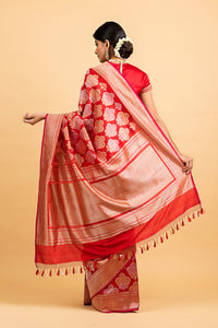 Raveena Tandon in our Banarasi Silk….
