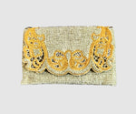 Load image into Gallery viewer, The Decoupage Silver Clutch
