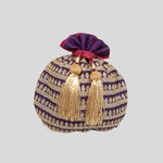 Load image into Gallery viewer, Matka Shave Dupion Potliwith Kangaroo Line Design
