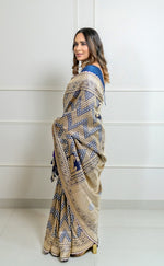 Load image into Gallery viewer, Benaras Silk Chandwa Gethua Saree
