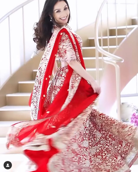 Orvana Ghai in our Gara Red....