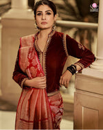 Load image into Gallery viewer, Raveena Tandon in our Banarasi Silk….
