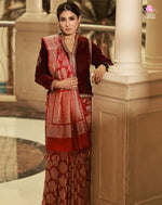 Load image into Gallery viewer, Raveena Tandon in our Banarasi Silk….
