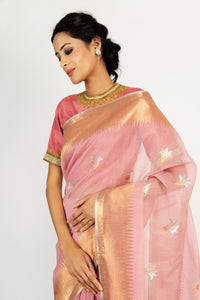 Kotah Kalash Buti with Temple Border Saree