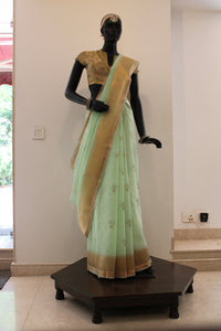 Kotah Kalash Buti with Temple Border Saree
