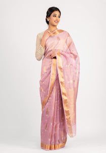 Kota Tissue Kalingi Buta With Badla Meena Saree