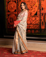 Load image into Gallery viewer, Kota Tissue Phool Bahar Buta Saree
