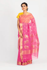 Load image into Gallery viewer, Kotah Cotton Pushkar Palla With All Over Jhumka Buti Saree

