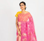 Load image into Gallery viewer, Kotah Cotton Pushkar Palla With All Over Jhumka Buti Saree
