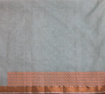 Load image into Gallery viewer, Kota Tissue Silver and Gold Zari Half &amp; Half Buti Saree
