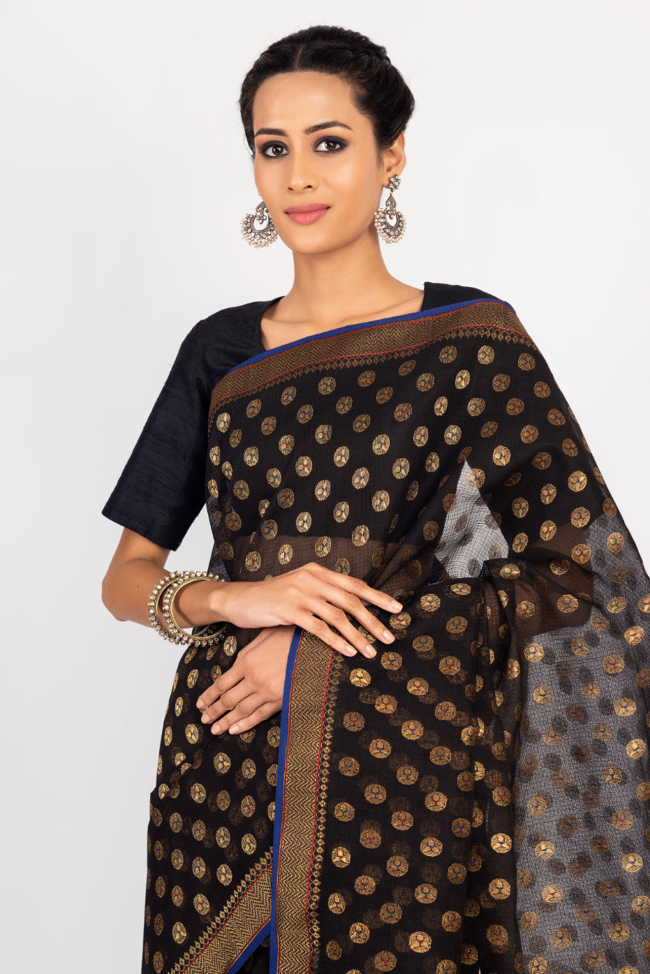 Kotah Madhvi Ginni Buti Zari Saree