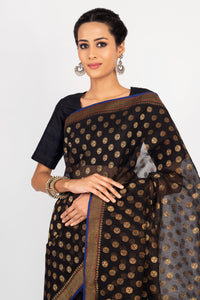 Kotah Madhvi Ginni Buti Zari Saree