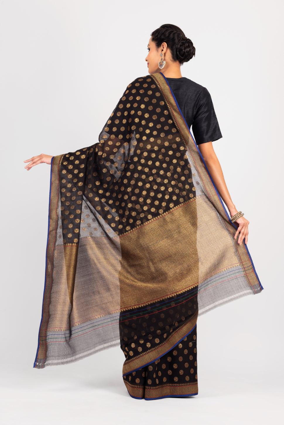 Kotah Madhvi Ginni Buti Zari Saree