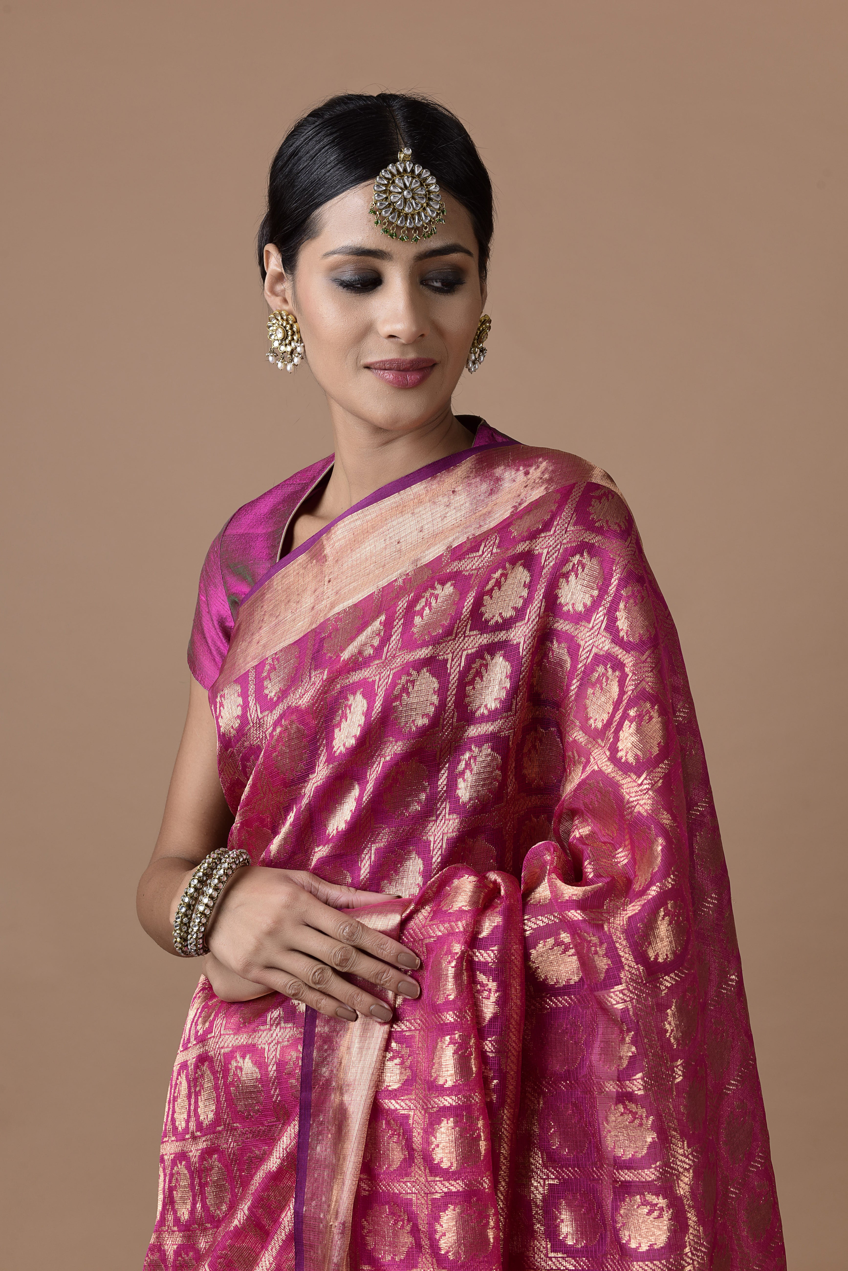 Kota Silk Gharchola Saree