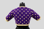 Load image into Gallery viewer, Matka Flower Blooming Purple Blouse
