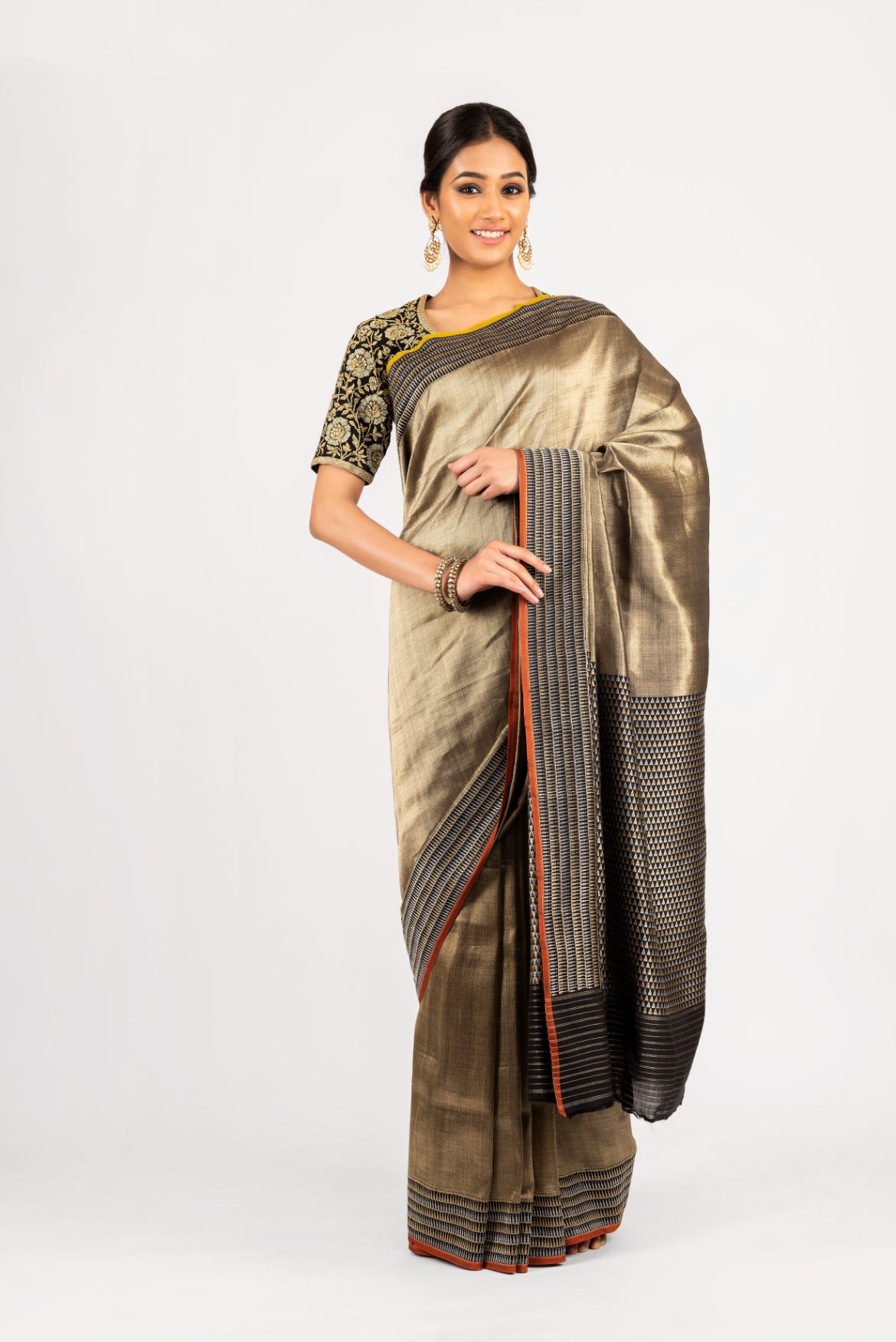 Benaras Silk Half & Half Sarees