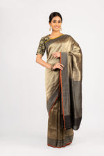 Load image into Gallery viewer, Benaras Silk Half &amp; Half Sarees

