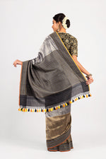 Load image into Gallery viewer, Benaras Silk Half &amp; Half Sarees
