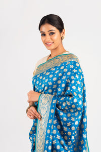 Benaras Silk Old Legacy Red Saree