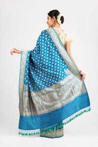 Benaras Silk Old Legacy Red Saree