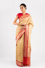 Load image into Gallery viewer, Benaras Tissue Gharchola Saree
