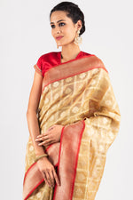 Load image into Gallery viewer, Benaras Tissue Gharchola Saree
