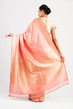 Load image into Gallery viewer, Benaras Silk Antique Buti Saree
