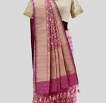 Load image into Gallery viewer, Benaras Silk Ultakatori Jaal Saree
