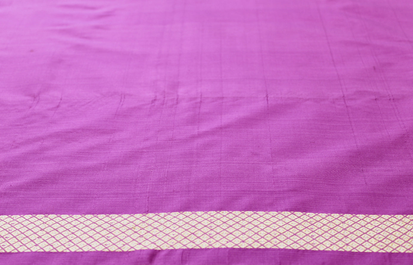 Benaras Silk Ultakatori Jaal Saree