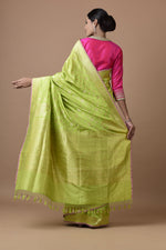 Load image into Gallery viewer, Benaras Silk Antique Buti Saree
