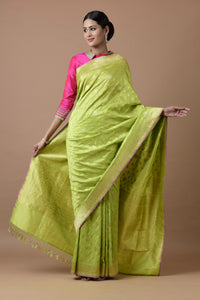 Benaras Silk Antique Buti Saree