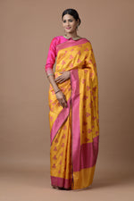 Load image into Gallery viewer, Benaras Silk 2 Colour Resham Buti Saree

