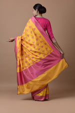 Load image into Gallery viewer, Benaras Silk 2 Colour Resham Buti Saree
