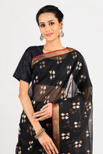 Load image into Gallery viewer, Kota Cotton Playing Cards Motif Saree
