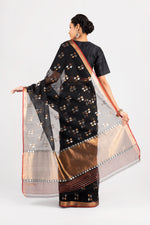 Load image into Gallery viewer, Kota Cotton Playing Cards Motif Saree
