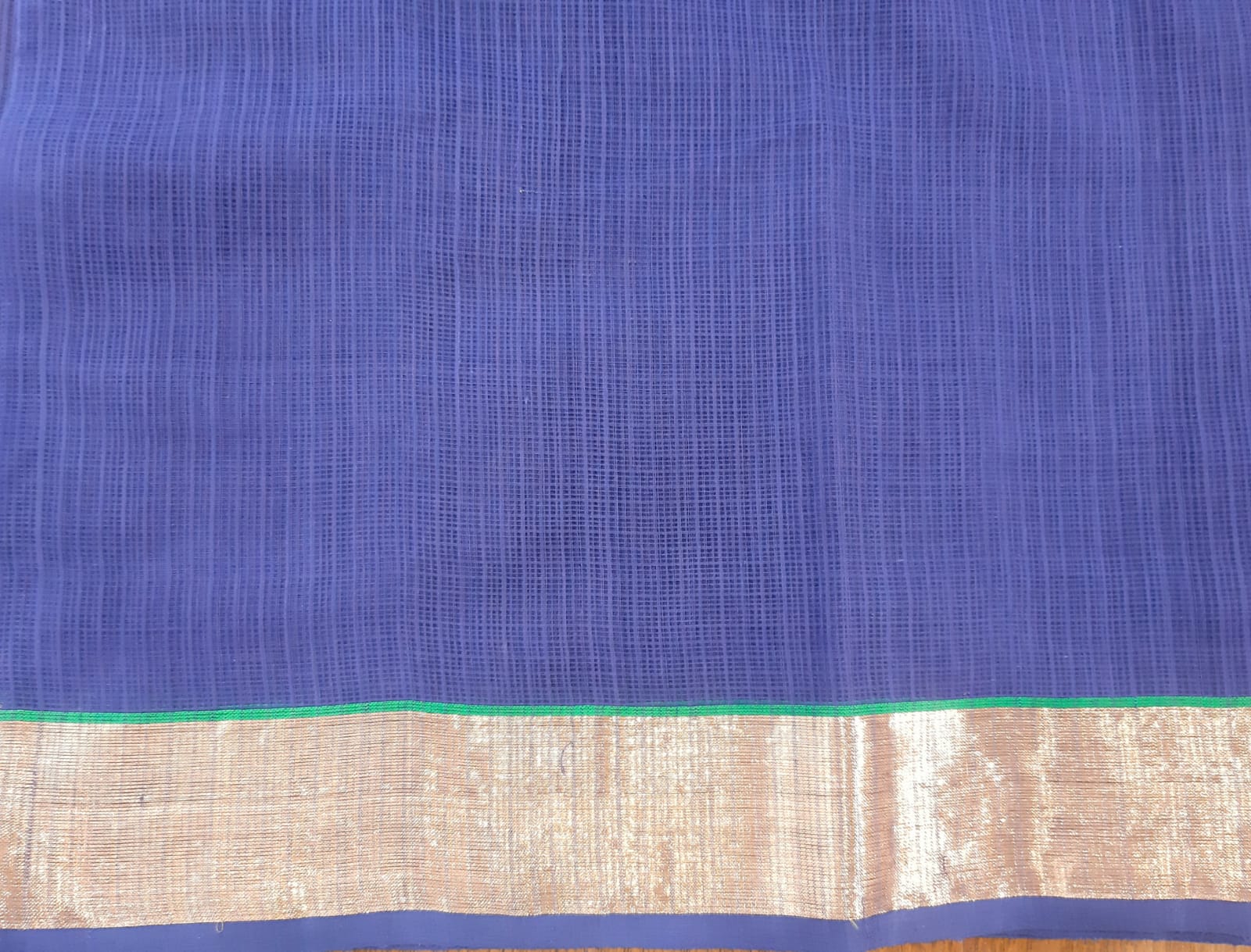 Kotah Cotton Diamond Motif With Konia Saree