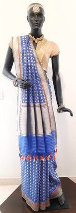 Load image into Gallery viewer, Benaras Silk Bridal Jaal Buti Saree
