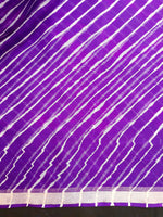 Load image into Gallery viewer, Kotah Silk Leheriya Saree with Zari Border
