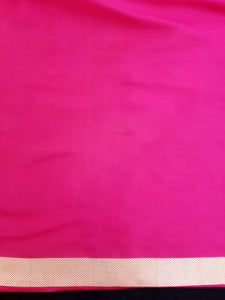 Benaras Silk Pushkar Silver / Gold Design Saree