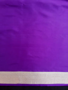 Benaras Silk Pushkar Silver / Gold Design Saree